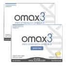 Suplemento Omax3 Pro-Strength Óleo de Peixe Omega-3 Ultra-Puro 2x60 Cápsulas Gelatinosas