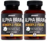 Suplemento ONNIT Alpha Brain Premium Nootropic 60 cápsulas