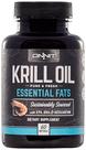 Suplemento ONNIT Óleo de Krill Antártico 1000 mg de ômega-3