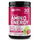 Suplemento Optimum Nutrition Amino Energy - Sabor Morango-Lima - 30 Porções Suplemento Optimum Nutrition Amino Energy - Sabor Morango-Lima - 30 Porções