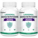 Suplemento Orgabay Quercetina Lipossomal 1600 mg Bromelaína 200 mg Suplemento Orgabay Quercetina Lipossomal 1600 mg Bromelaína 200 mg