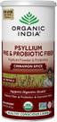 Suplemento Organic India Psyllium Husk Pré e Fibra Probiótica 300mL