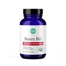 Suplemento Orgânico Buzzy B12 1500mcg Sabor Framboesa 30 comprimidos