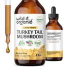 Suplemento Orgânico de Extrato de Cogumelo Cauda de Peru - 120ml