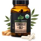 Suplemento orgânico Muscle Tongkat Ali Root 500mg 60 cápsulas