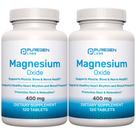 Suplemento P Puregen Labs Óxido de Magnésio 400 mg x 240 comprimidos