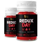 Suplemento Para Homens E Mulheres Termogênico Redux Day Bold Caps 60cápsulas Kit 2