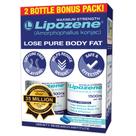 Suplemento para perda de peso Lipozene, supressor de apetite, 60 cápsulas