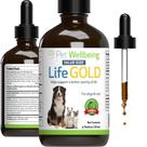 Suplemento Pet Wellbeing Life Gold para Cães - 118ml