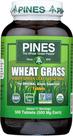 Suplemento Pines Organic Wheat Grass Comprimidos 500 comprimidos