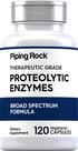Suplemento Piping Rock de Enzimas Proteolíticas - 120 Cápsulas