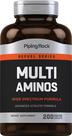 Suplemento Piping Rock Multi Amino Acid 200 cápsulas