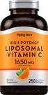 Suplemento Piping Rock Vitamina C Liposomal 1650 mg 250 Softgels Suplemento Piping Rock Vitamina C Liposomal 1650 mg 250 Softgels