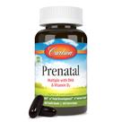 Suplemento pré-natal Carlson Prenatal com DHA e vitamina D3