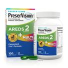 Suplemento PreserVision AREDS 2+ Multivitamínico 2 em 1 para os olhos