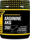 Suplemento PrimaForce AAKG Arginina em pó 250g vegano não transgênico