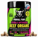 Suplemento PRIMAL FURY Female Optimized de Órgãos Bovinos 60 Cápsulas