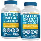 Suplemento PrimeMD 5 em 1 - Óleo de Peixe Omega 3 (2100mg) - 2 Frascos