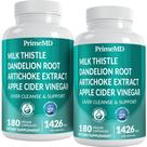 Suplemento PrimeMD Liver Cleanse & Liver Support 180 ct x2