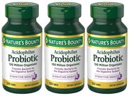 Suplemento Probiótico Acidophilus Nature's Bounty - 360 Comprimidos