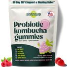 Suplemento probiótico de goma de Kombuchá BoochBod com prebióticos