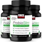 Suplemento probiótico Force Factor ProbioSlim 30 cápsulas x3