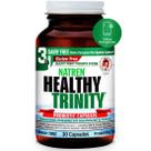 Suplemento probiótico Natren Healthy Trinity 30 cápsulas de gel