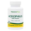 Suplemento probiótico Natures Plus Acidophilus 90 cápsulas