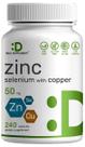 Suplemento PROMOCIONAL SUPLEMENTO Zinco 50 mg com selênio 200 mcg + cobre