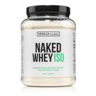 Suplemento proteico em pó NAKED Whey Isolate 907g de baunilha