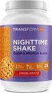 Suplemento proteico em pó TransformHQ Nighttime Shake Caramel Apple