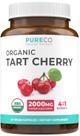 Suplemento PURE CO Organic Tart Cherry 2000 mg 60 cápsulas