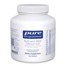Suplemento Pure Encapsulations Nutrient 950 sem ferro 180 cápsulas