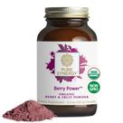 Suplemento PURE SYNERGY Berry Power Organic 150mL em pó