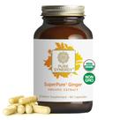 Suplemento PURE SYNERGY Extrato de gengibre SuperPure 60 cápsulas