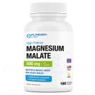Suplemento Puregen Labs Malato de Magnésio 500 mg 180 cápsulas