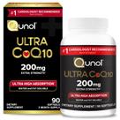 Suplemento Qunol CoQ10 200mg - Softgels de Ultra Alta Absorção