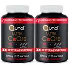 Suplemento Qunol Ultra CoQ10 100mg - 240 Cápsulas Gelatinosas
