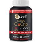Suplemento Qunol Ultra CoQ10 100mg - 90 Cápsulas Gelatinosas