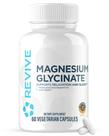 Suplemento Revive MD, glicinato de magnésio puro, cápsulas de 200 mg