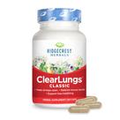 Suplemento RidgeCrest Herbals ClearLungs Classic 60 cápsulas