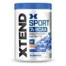 Suplemento Scivation XTEND Sport BCAA em pó de framboesa azul