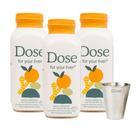 Suplemento Shot DOSE Liver Support 480 ml, pacote com 3