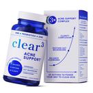 Suplemento SMNutrition Clear Skin Acne com zinco, DIM e probióticos