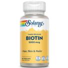 Suplemento SOLARAY Biotina 5000mcg de liberação cronometrada 60 cápsulas Suplemento SOLARAY Biotina 5000mcg de liberação cronometrada 60 cápsulas