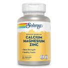 Suplemento SOLARAY Cálcio Magnésio Zinco 1000mg/500mg
