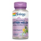 Suplemento SOLARAY: extrato de fruta de melão amargo 500 mg, 60 cápsulas vegetais