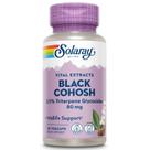 Suplemento SOLARAY: extrato de raiz de cohosh preto 80 mg, 30 cápsulas vegetais Suplemento SOLARAY: extrato de raiz de cohosh preto 80 mg, 30 cápsulas vegetais