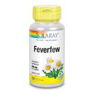 Suplemento SOLARAY Feverfew Leaf 455 mg para desconforto na cabeça