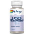 Suplemento SOLARAY L-Lisina Beta Glucano 1000 mg 60 cápsulas